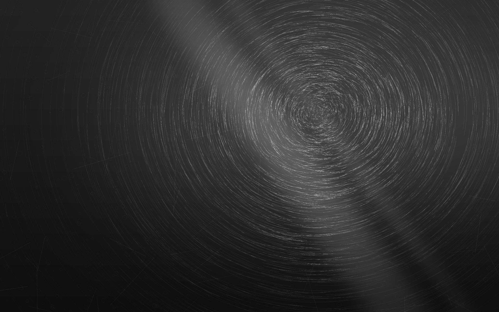 The same black paint before correction, covered in swirl marks and haze